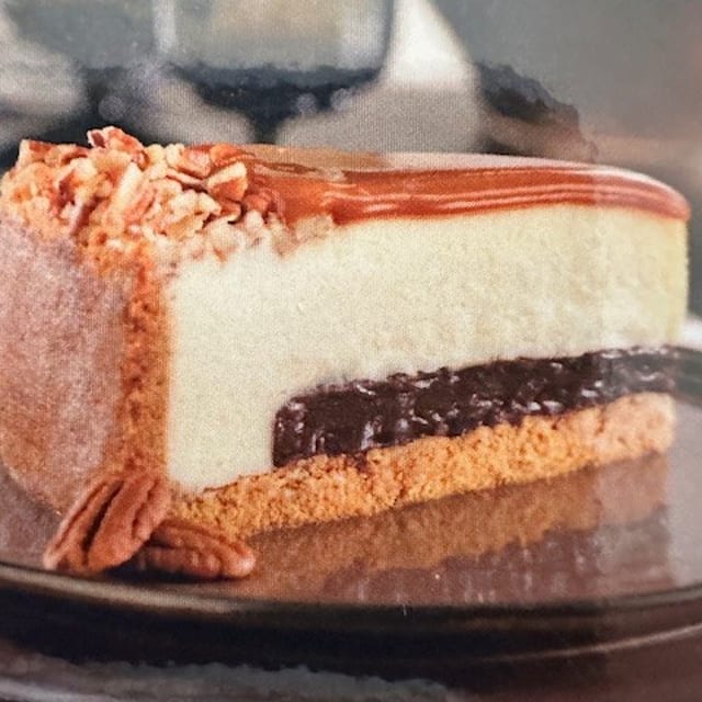 Turtle Cheesecake.