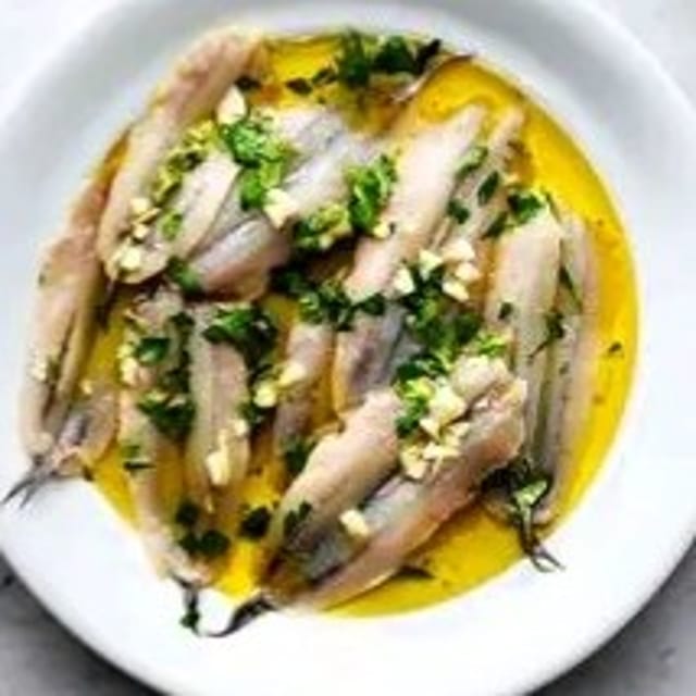 Anchovies.