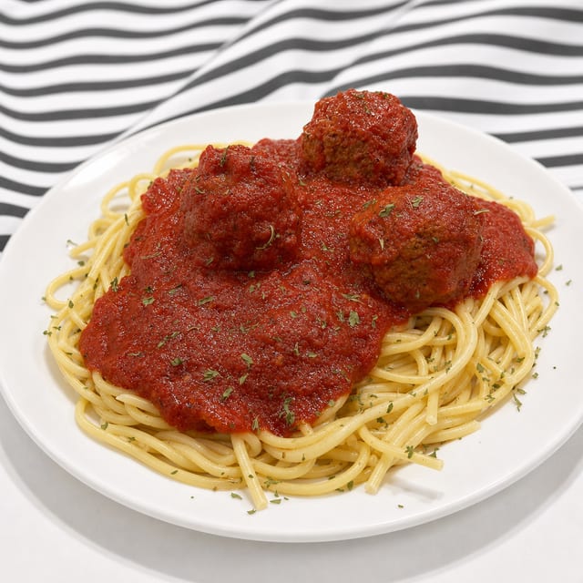 Senior Spaghetti & Meatballs.