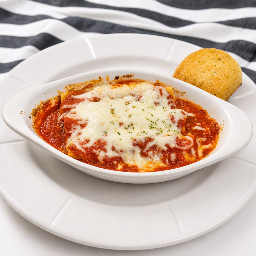 Manicotti.