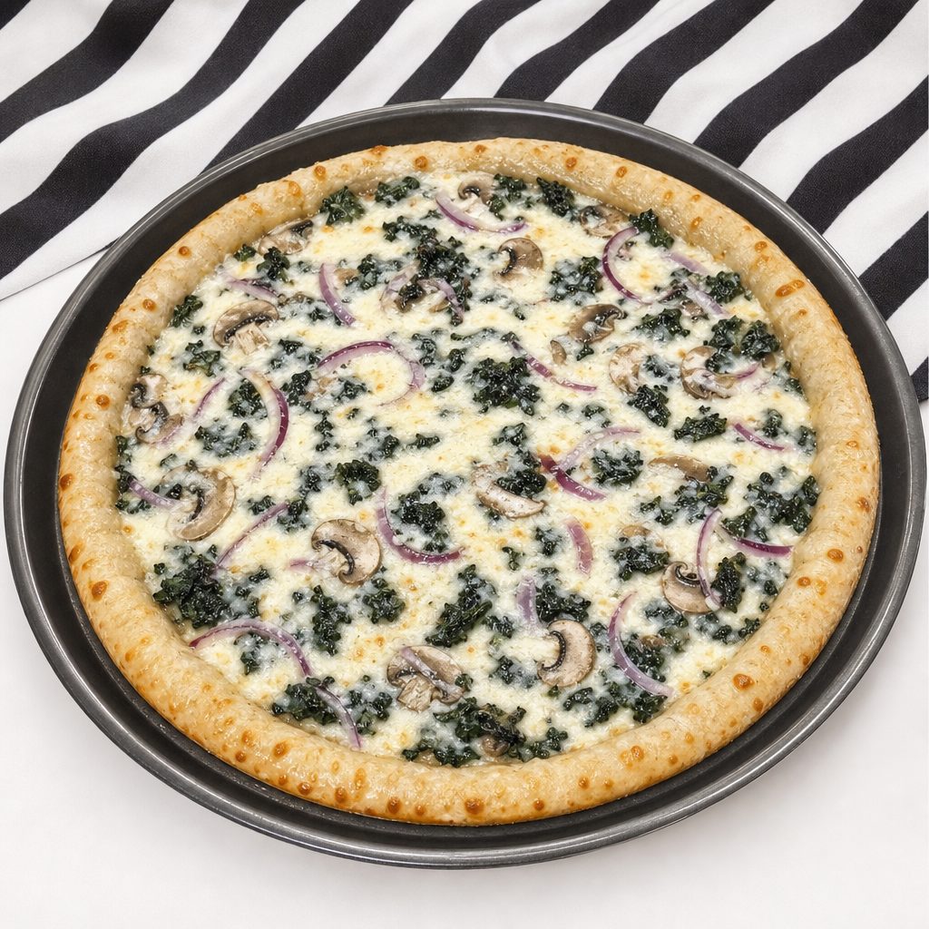 Spinach Pizza 16".