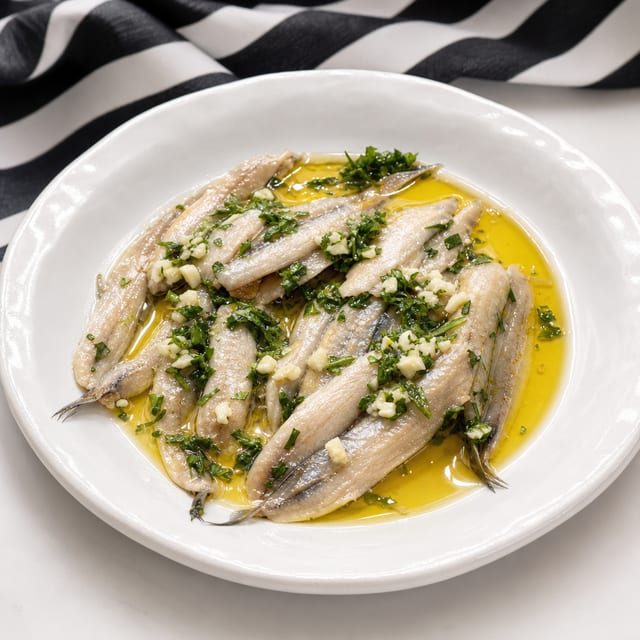 Anchovies.
