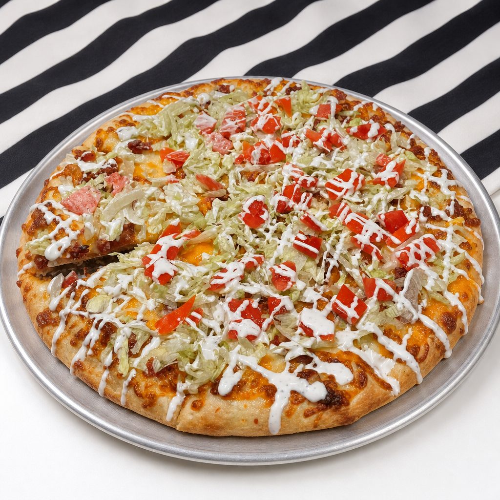 BLT Pizza 10".