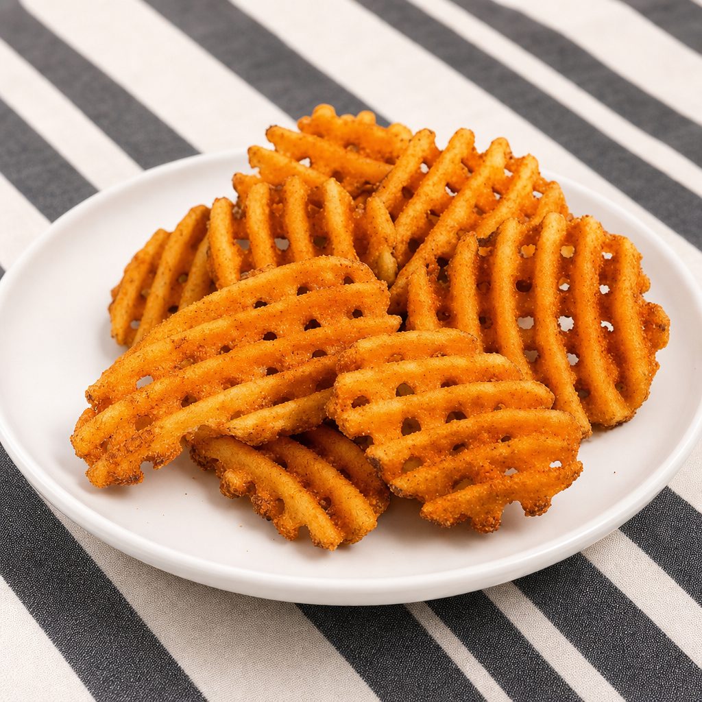 Spicy Waffle Fries.