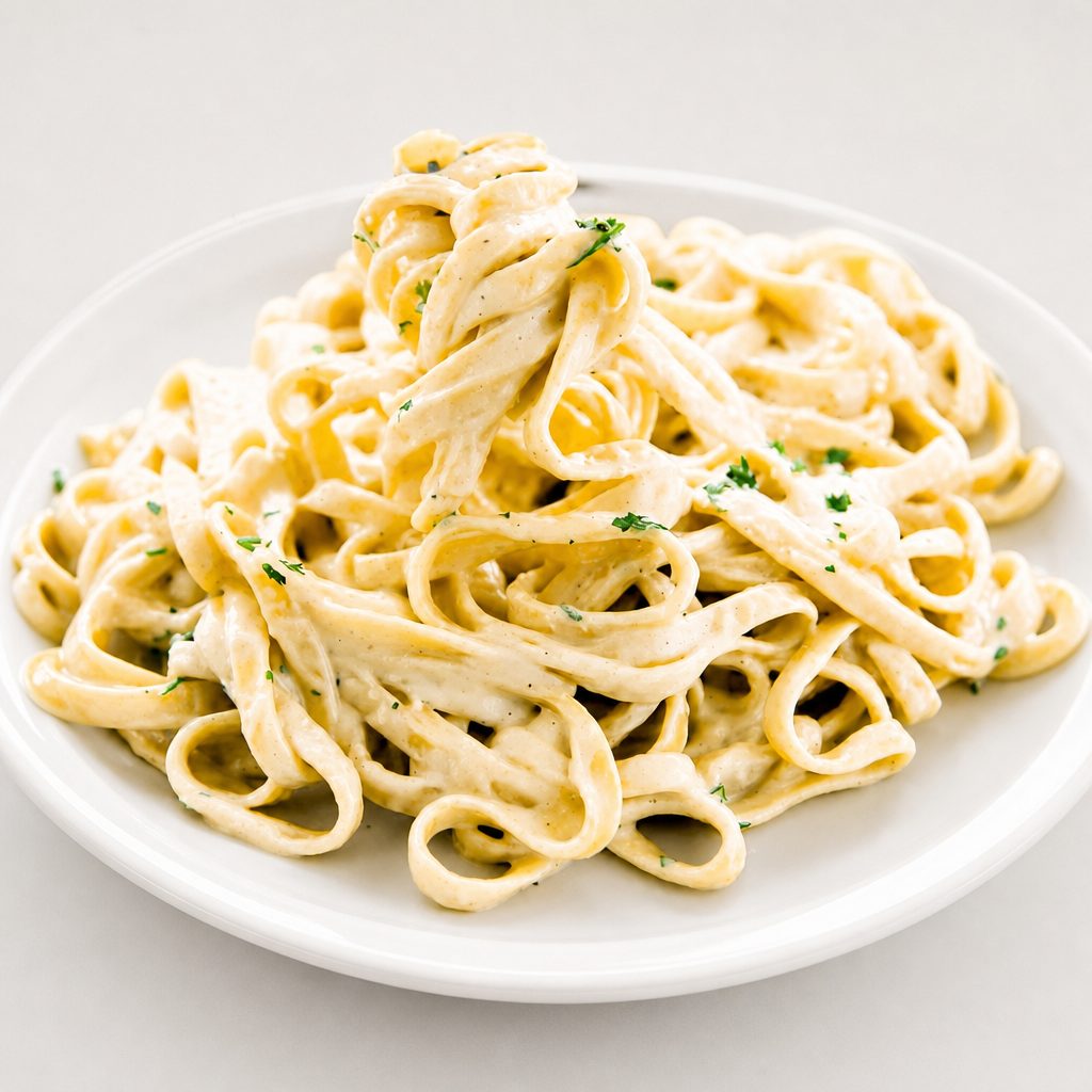 Fettuccine Alfredo.