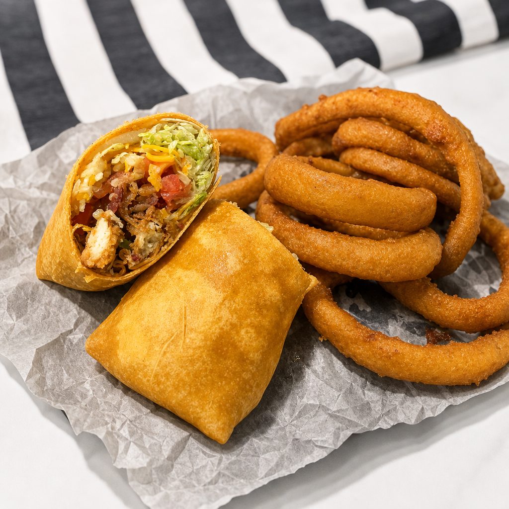 Chicken Tender Wrap.