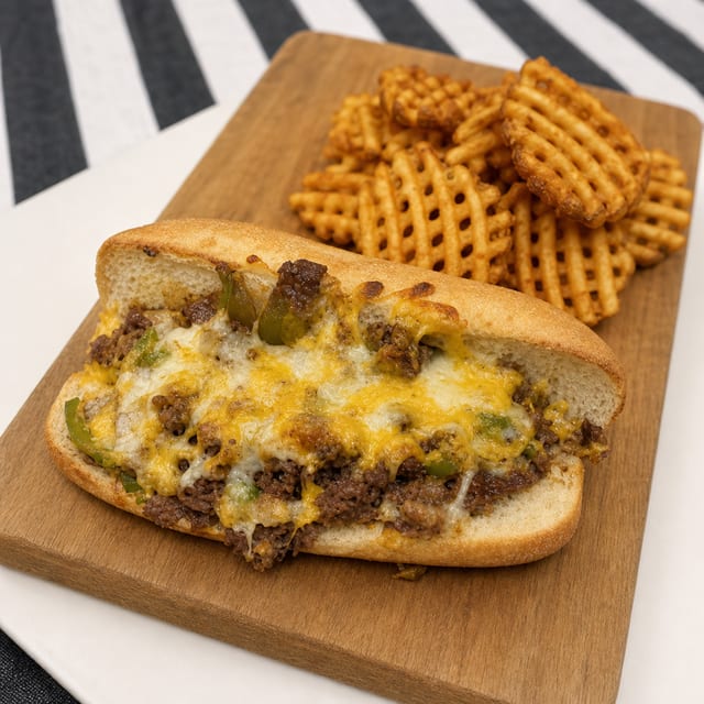 Philly Cheese Steak Sub.