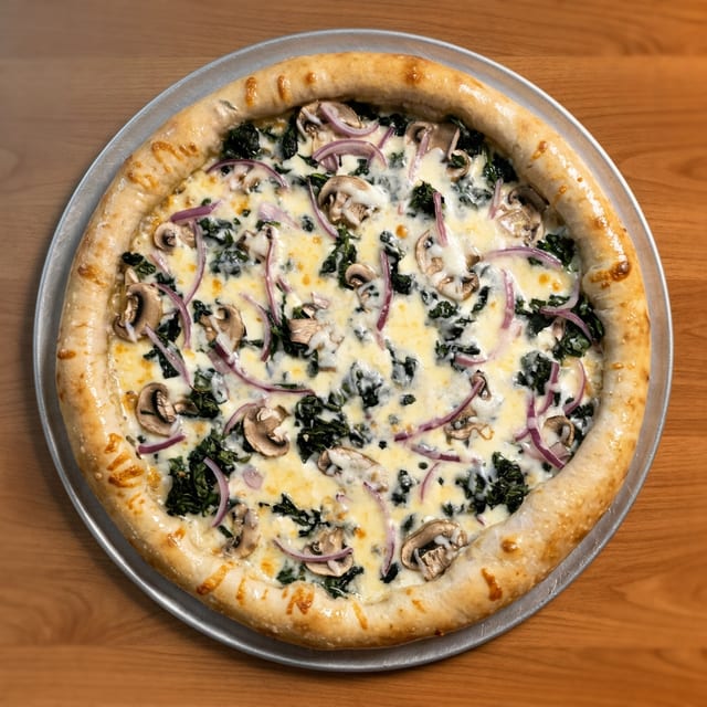 Spinach Pizza 16".