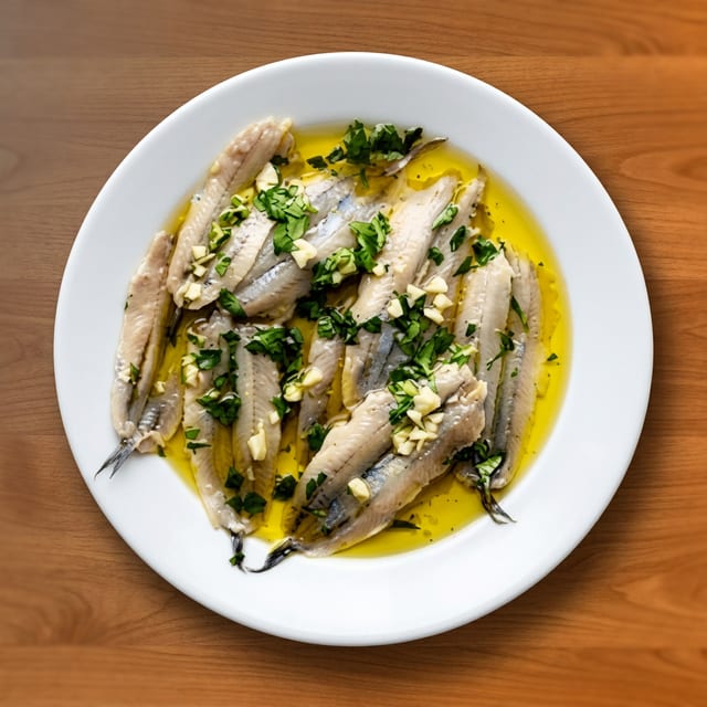 Anchovies.