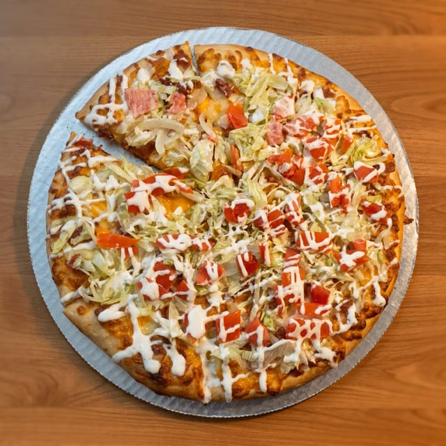 BLT Pizza 10".
