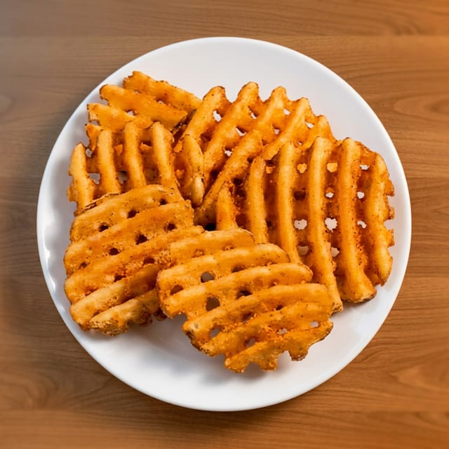 Spicy Waffle Fries.