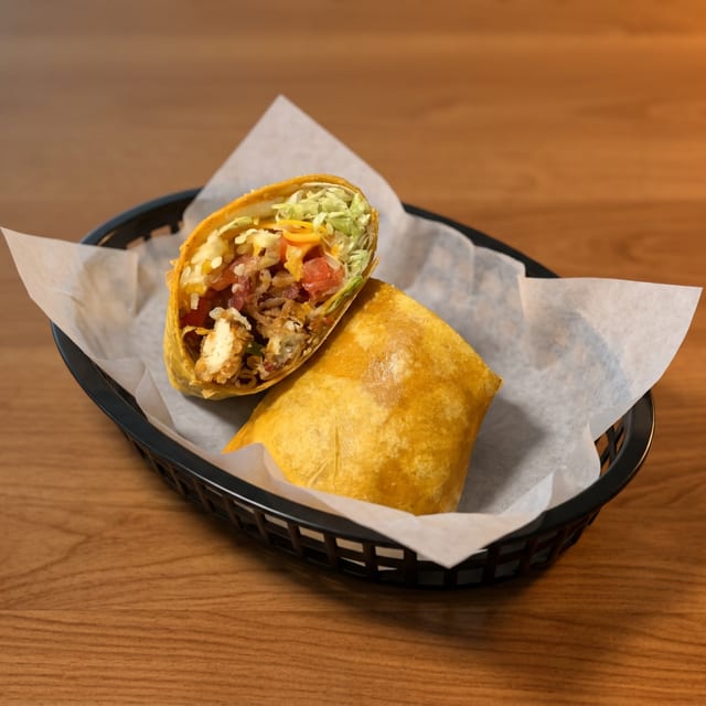 Chicken Tender Wrap.