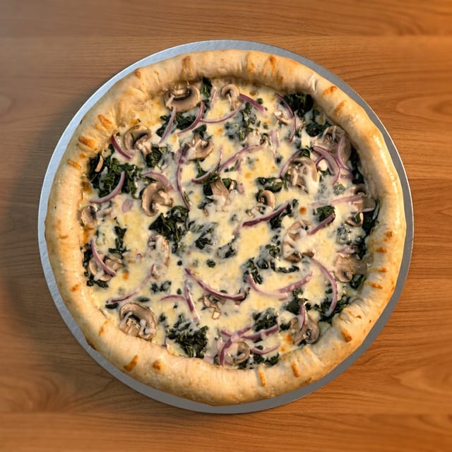 Spinach Pizza 12".