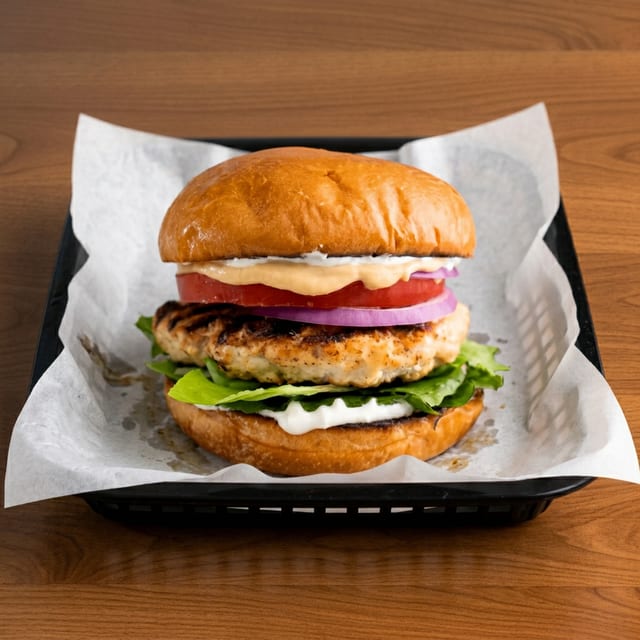 Chicken Breast Burger.