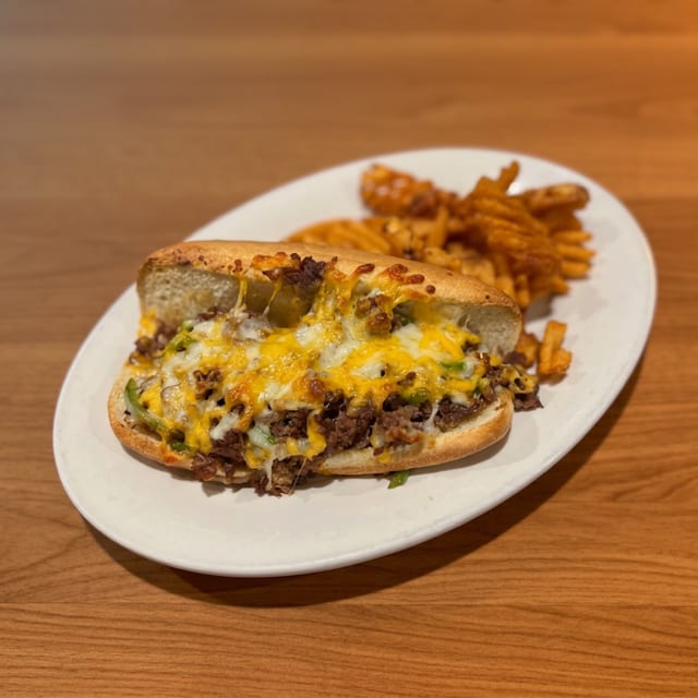 Philly Cheese Steak Sub.